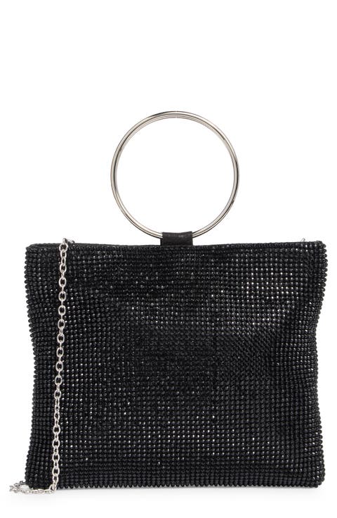 Nesta Ring Rhinestone Clutch