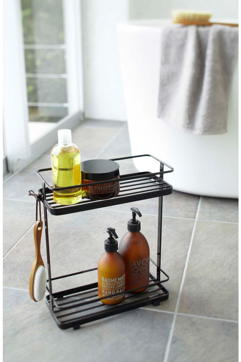Shower Caddy, Alternate, color, BLACK