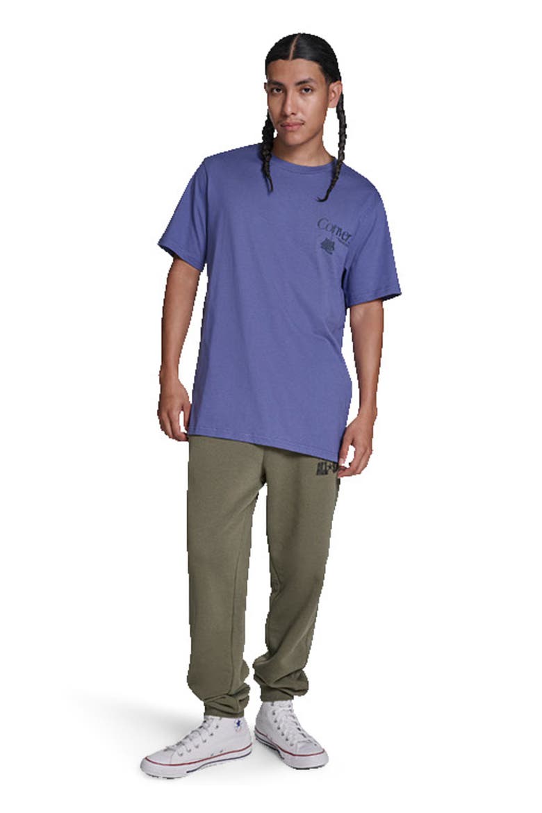 Men's Hanging Shoes T-Shirt, Alternate, color, INDIGO STORM