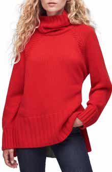 Barbour Norma Roll Neck High-Low Sweater
