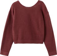 MANGO TEEN Low Back Sweater
