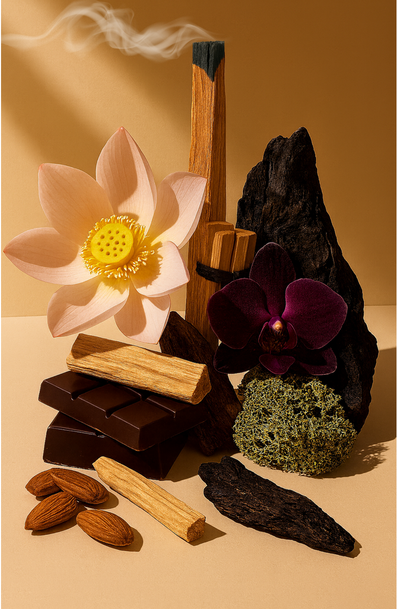 VILLA ABURI Ganja Suede Scented Candle with Wood Wick, Alternate, color, NO COLOR