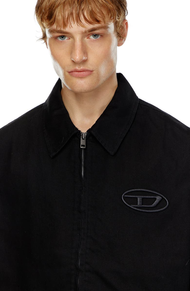 DIESEL<sup>®</sup> J-Taylor Bleach Zip Denim Jacket, Alternate, color,