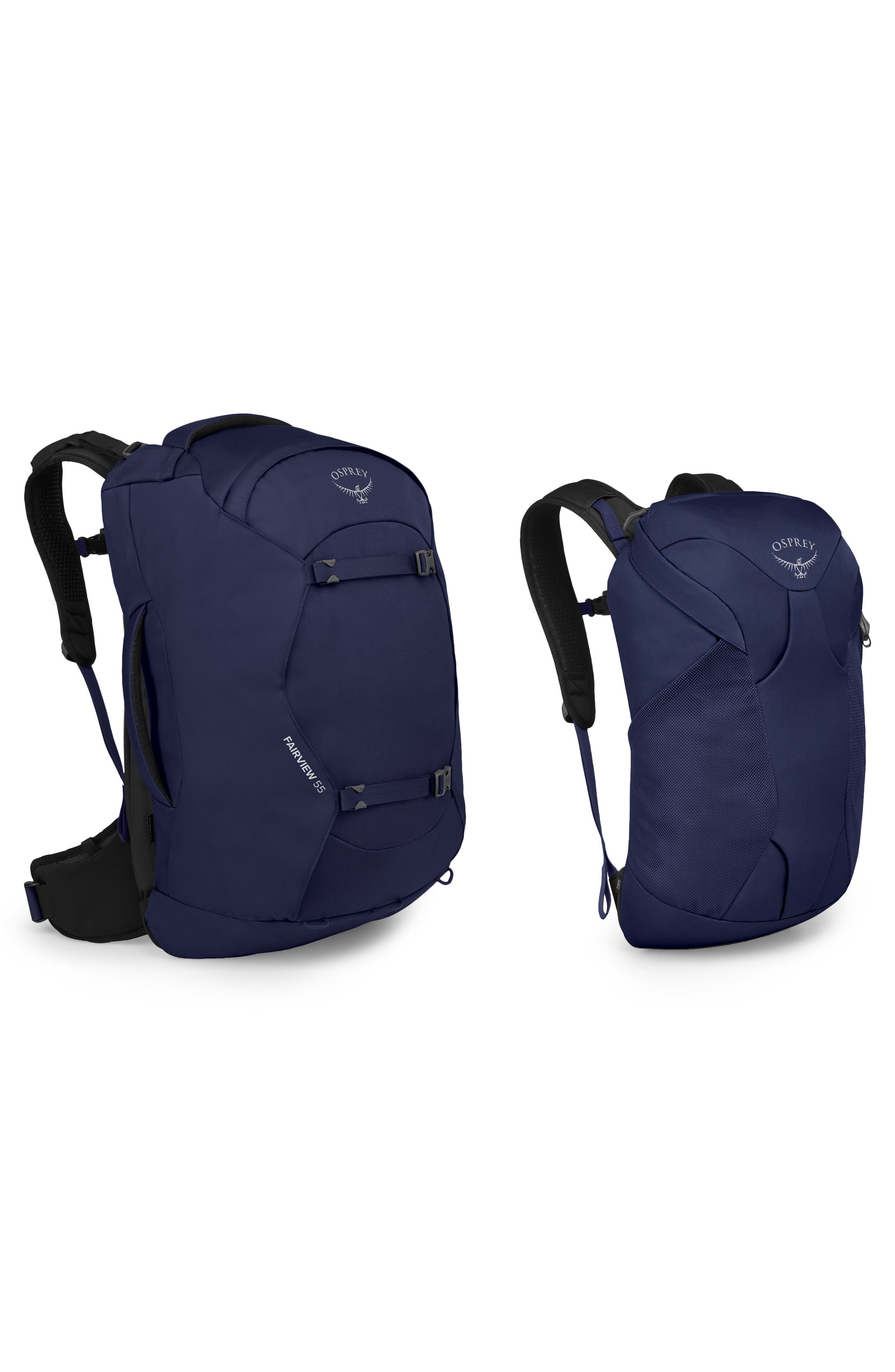 Fairview 55-Liter Travel Backpack, Alternate, color, WINTER NIGHT BLUE