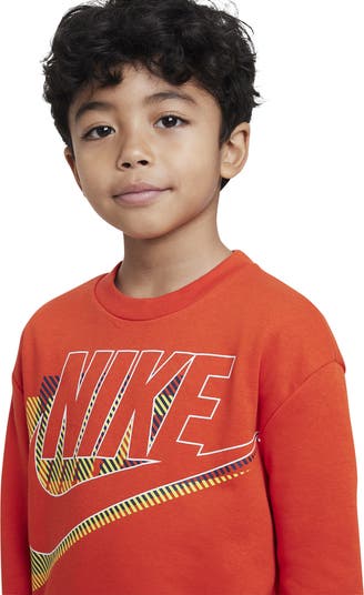 Kids' Swoosh Long Sleeve Tee & Joggers Set