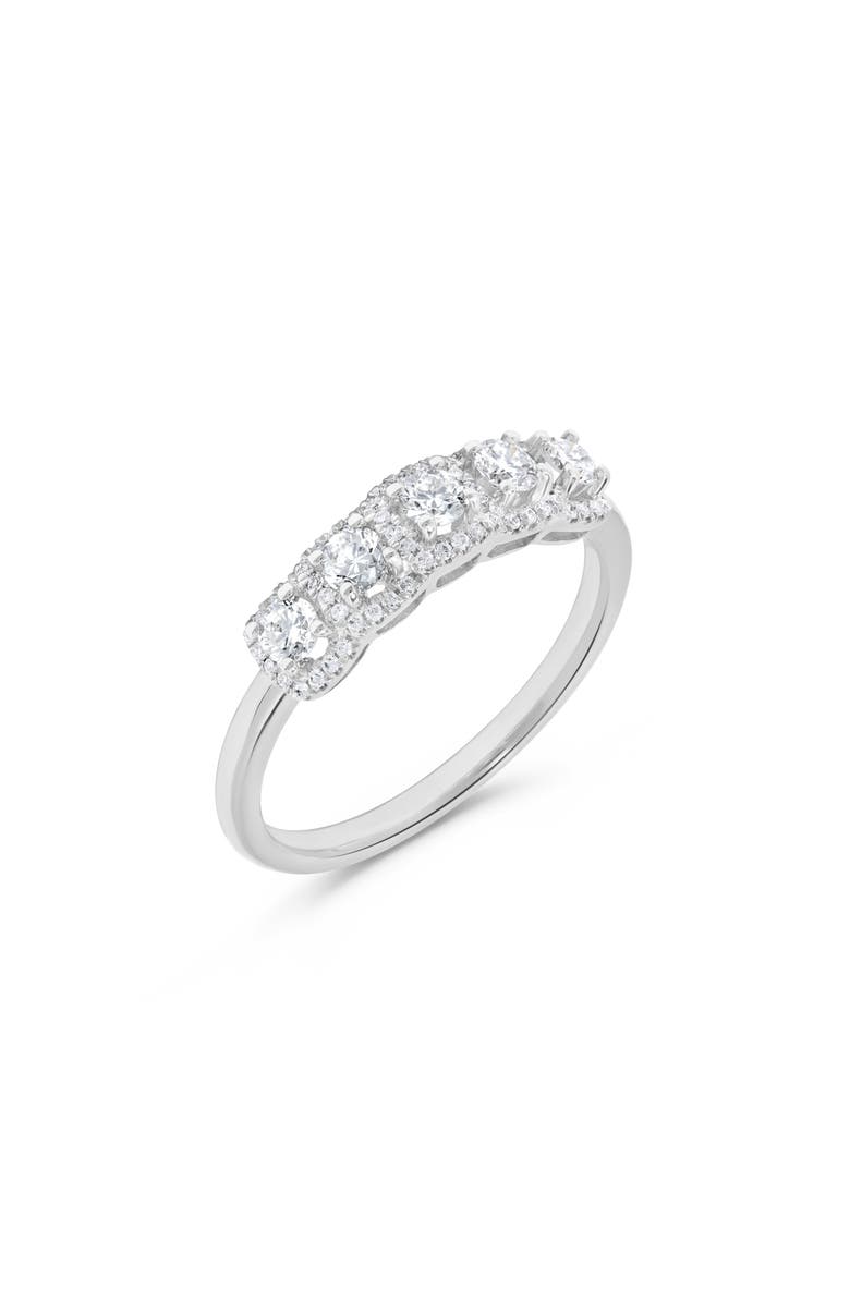 H.J. Namdar Round 5 Diamond Halo Ring - 0.45ct., Alternate, color,