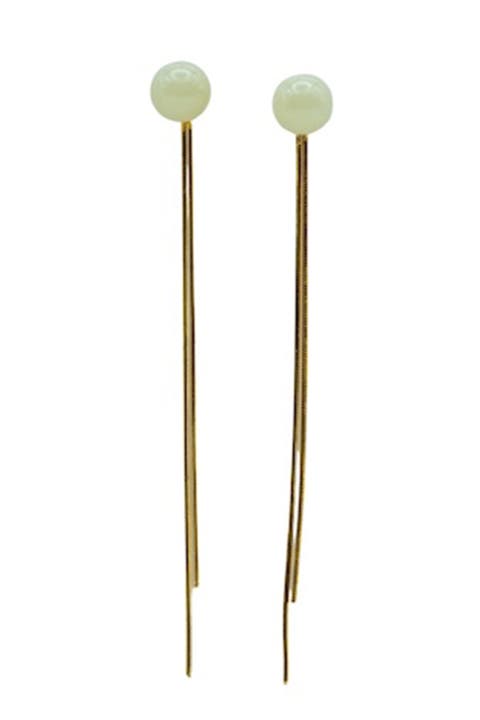 Sia Jade drop earrings