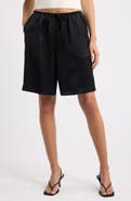 Reformation Sandy Satin Shorts