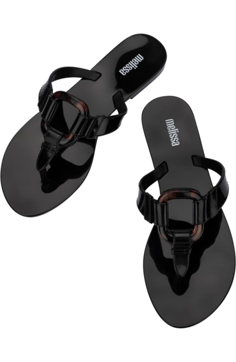 Melissa Olivia Sandal, Alternate, color, Black
