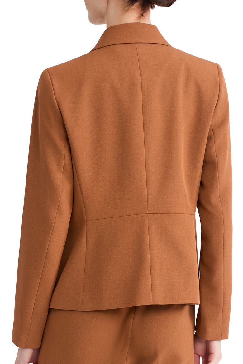 Two Button Jacket, Alternate, color, CINNAMON