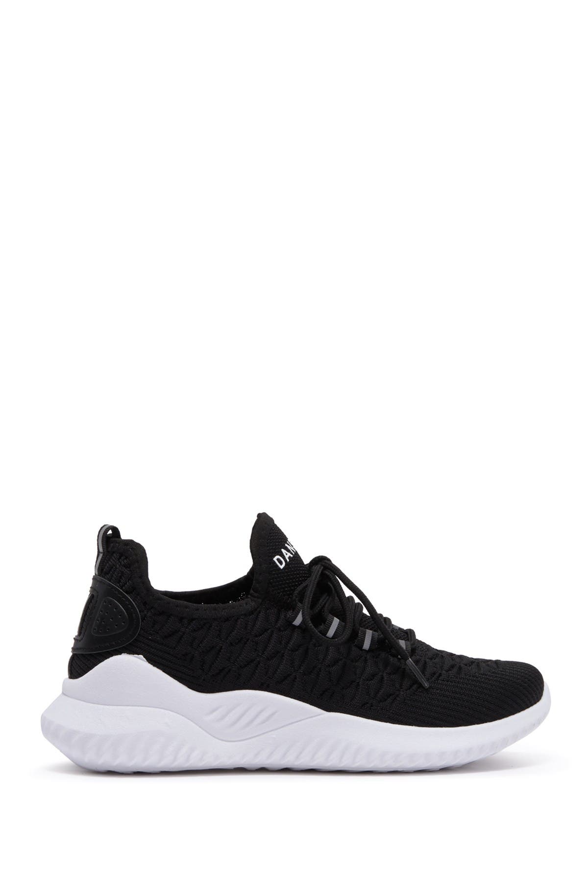 Danskin Scalloped Knit Sneaker, Alternate, color, 