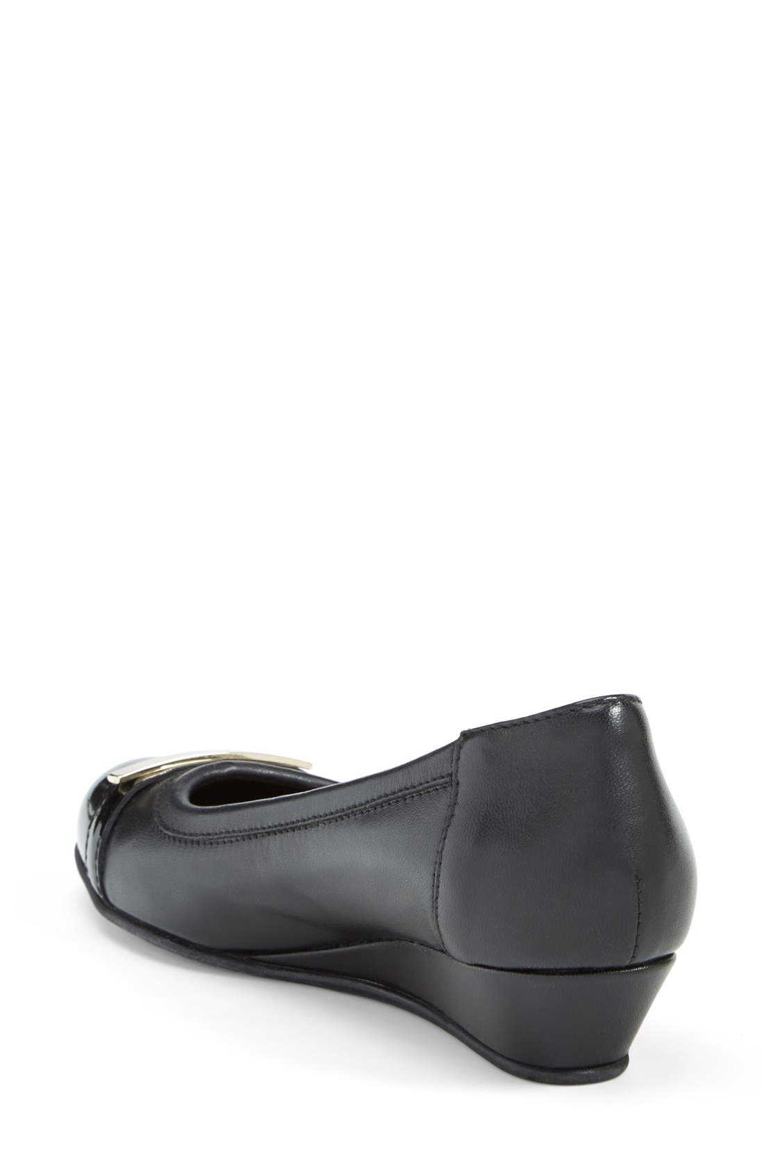 AGL Attilio Giusti Leombruni 'Bar' Wedge Pump, Alternate, color, 