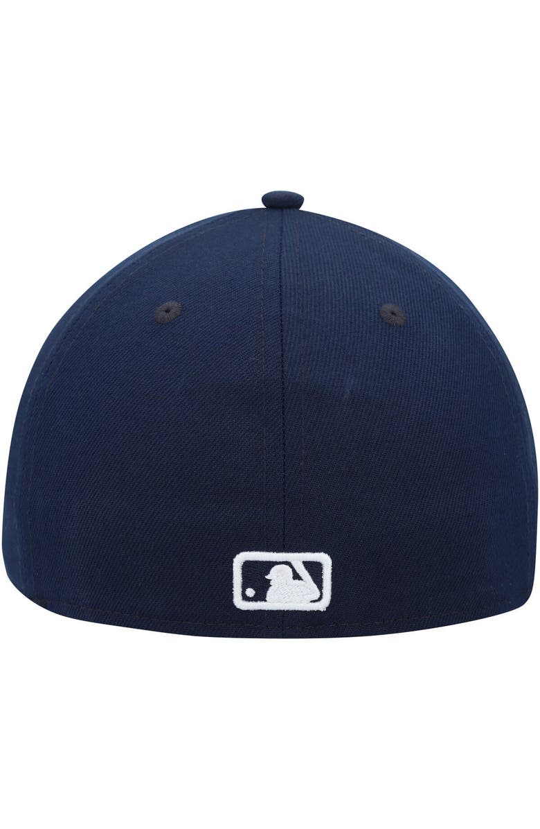 New Era Men's New Era Navy Colorado Rockies Oceanside Low Profile 59FIFTY Fitted Hat, Alternate, color, Navy