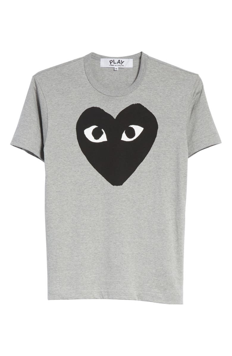 Comme des Garçons PLAY Logo Graphic Tee, Alternate, color,