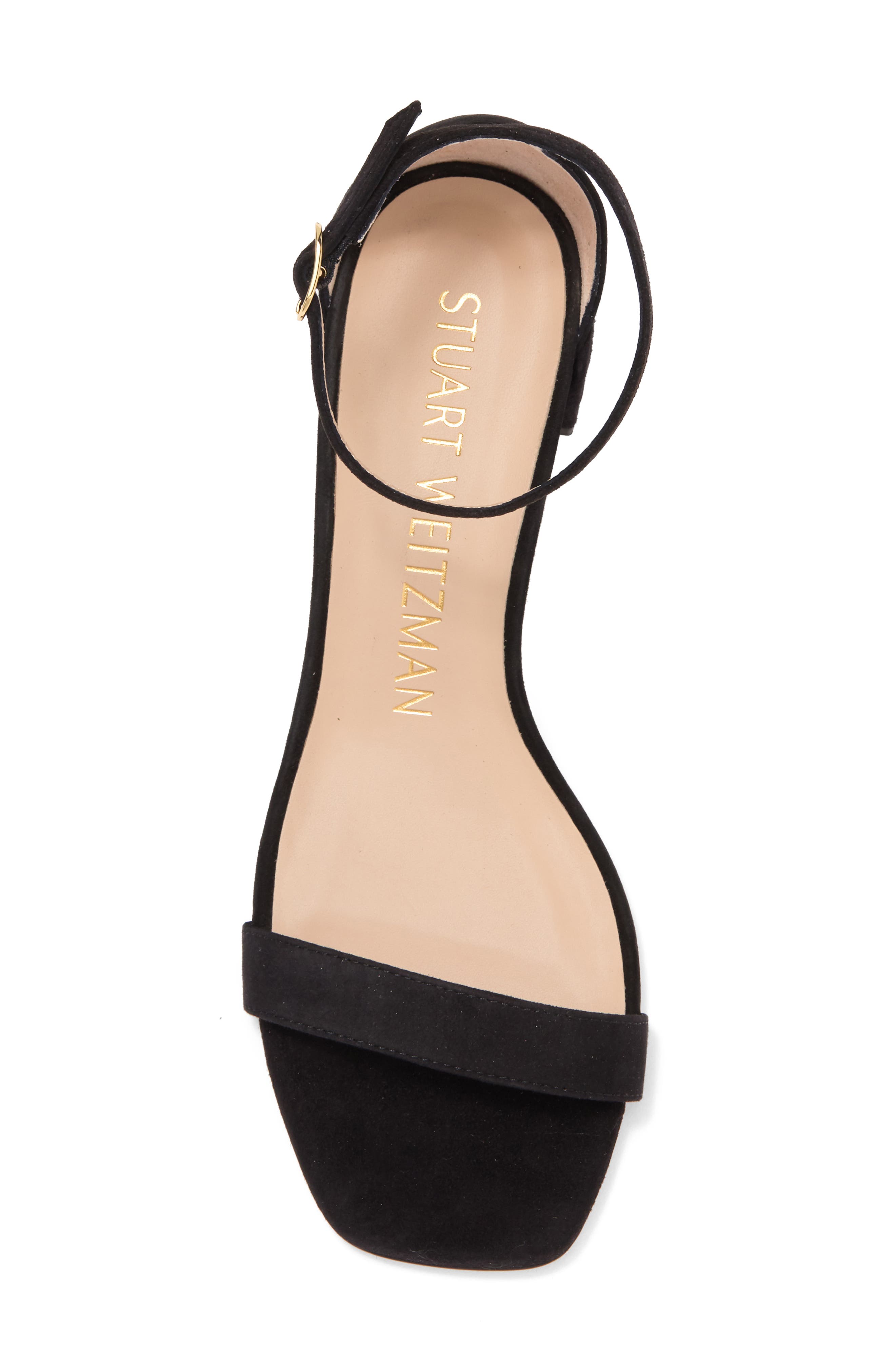 Nudistcurve 35 Block Heel Sandal, Alternate, color, BLACK