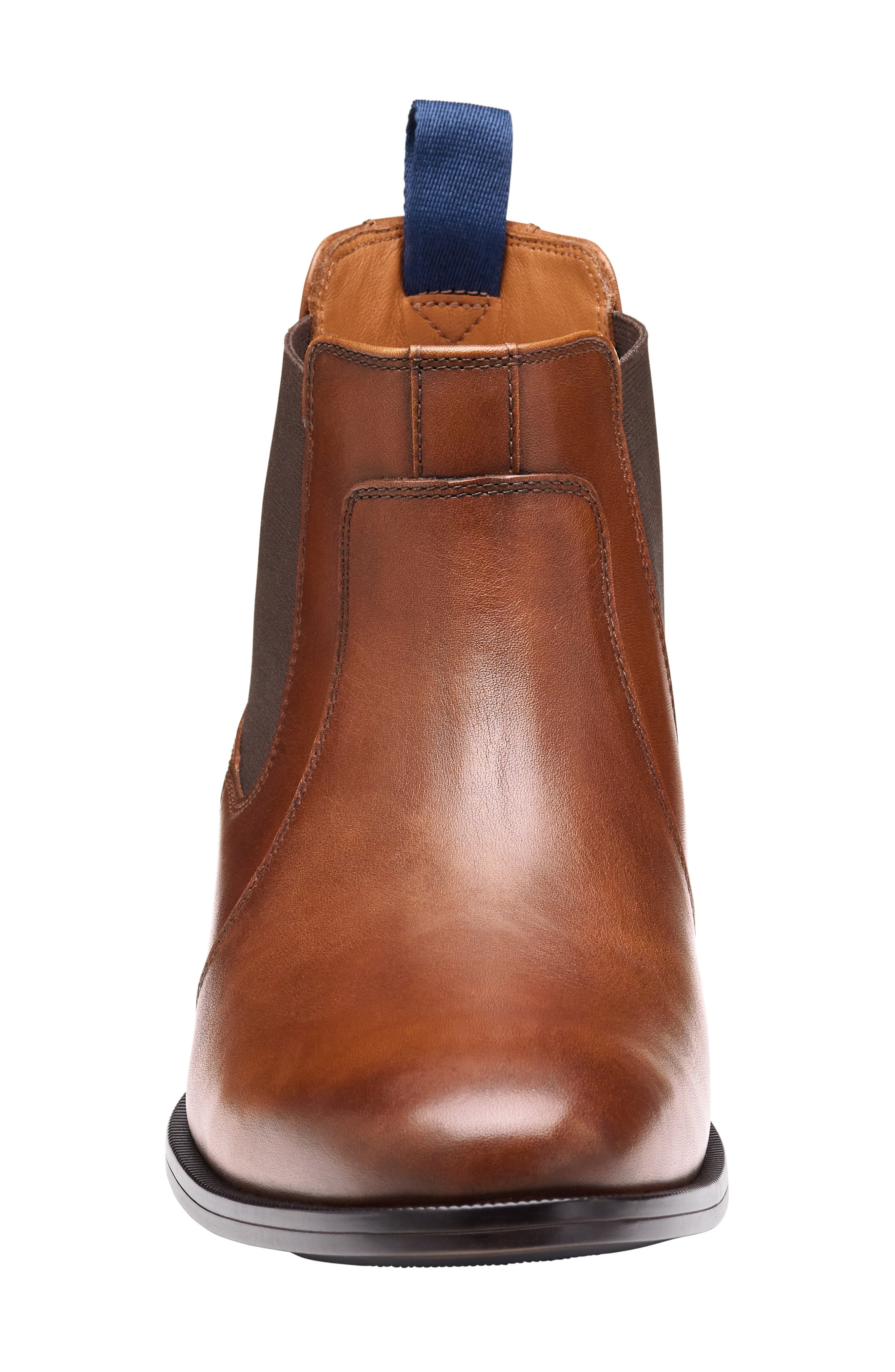 Johnston & Murphy Reeve Chelsea Boot, Alternate, color, Tan Full Grain