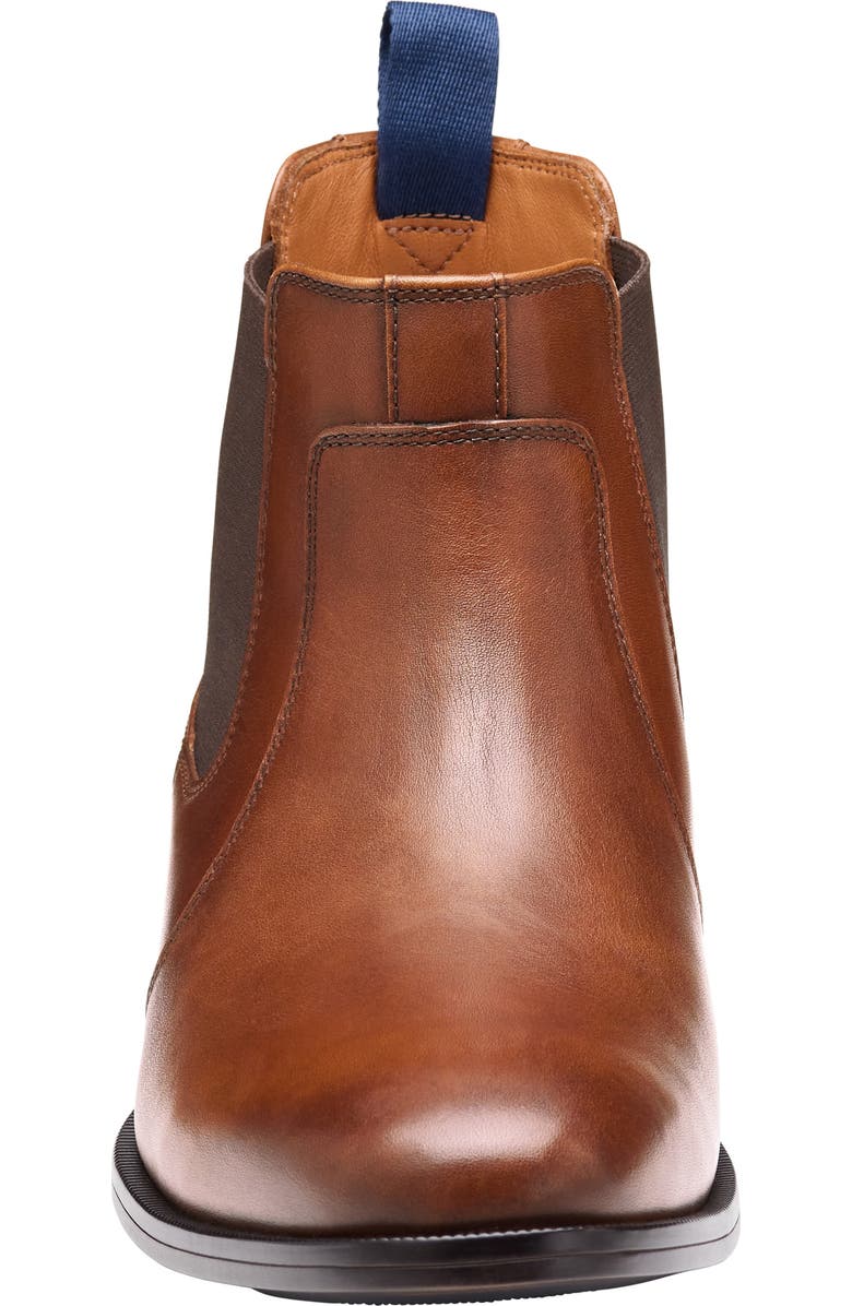 Johnston & Murphy Reeve Chelsea Boot, Alternate, color, Tan Full Grain