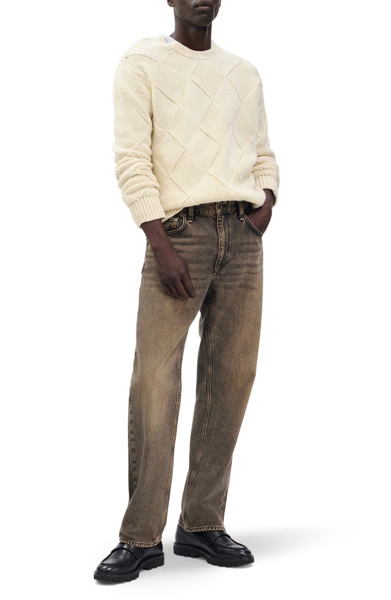 rag & bone Fit 4 Authentic Rigid Infuse Straight Leg Jeans, Alternate, color, Jade Grey