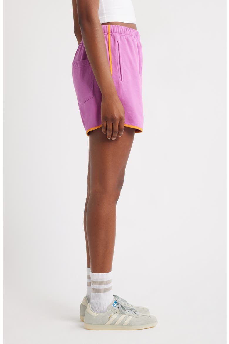 Stay You Sweat Shorts, Alternate, color, PINK