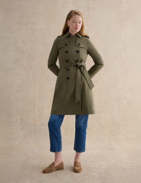 Skylar Belted Trench Coat