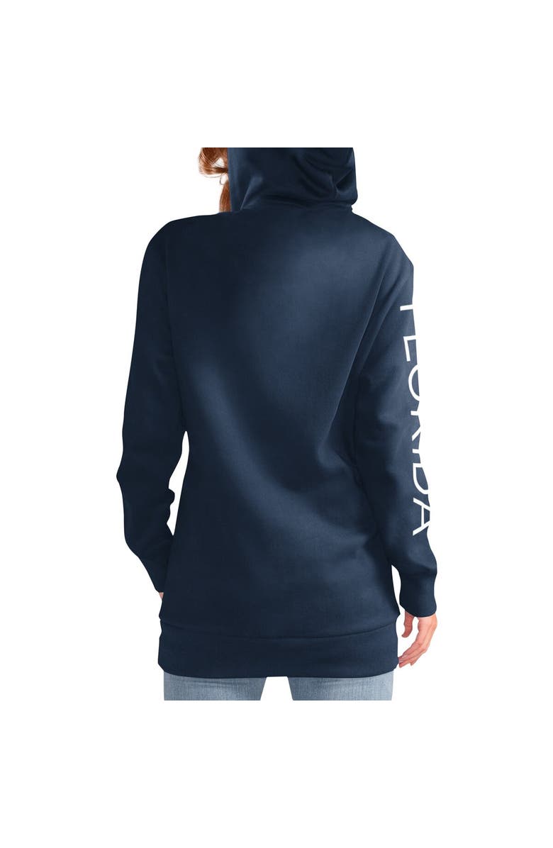 G-III 4HER BY CARL BANKS Women's G-III 4Her by Carl Banks Navy Florida Panthers Overtime Pullover Hoodie, Alternate, color,