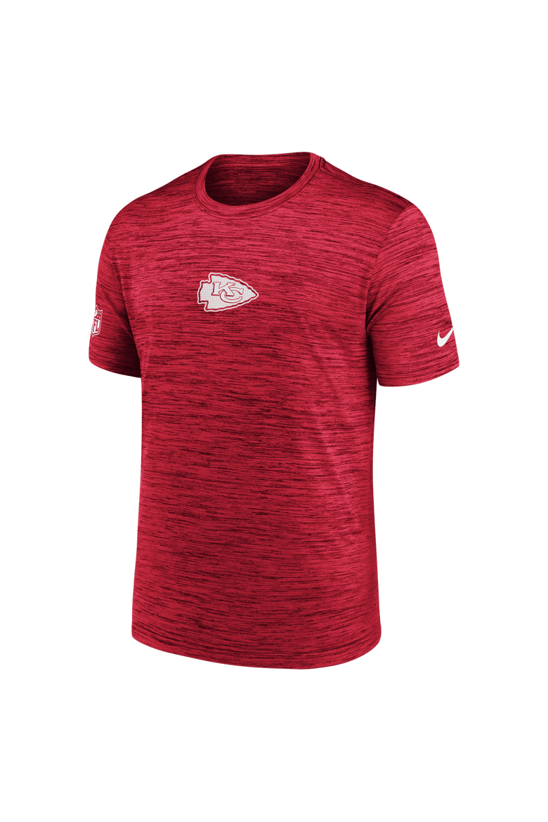 Men's Nike Red Kansas City Chiefs Sideline Velocity Performance T-Shirt, Alternate, color, Red