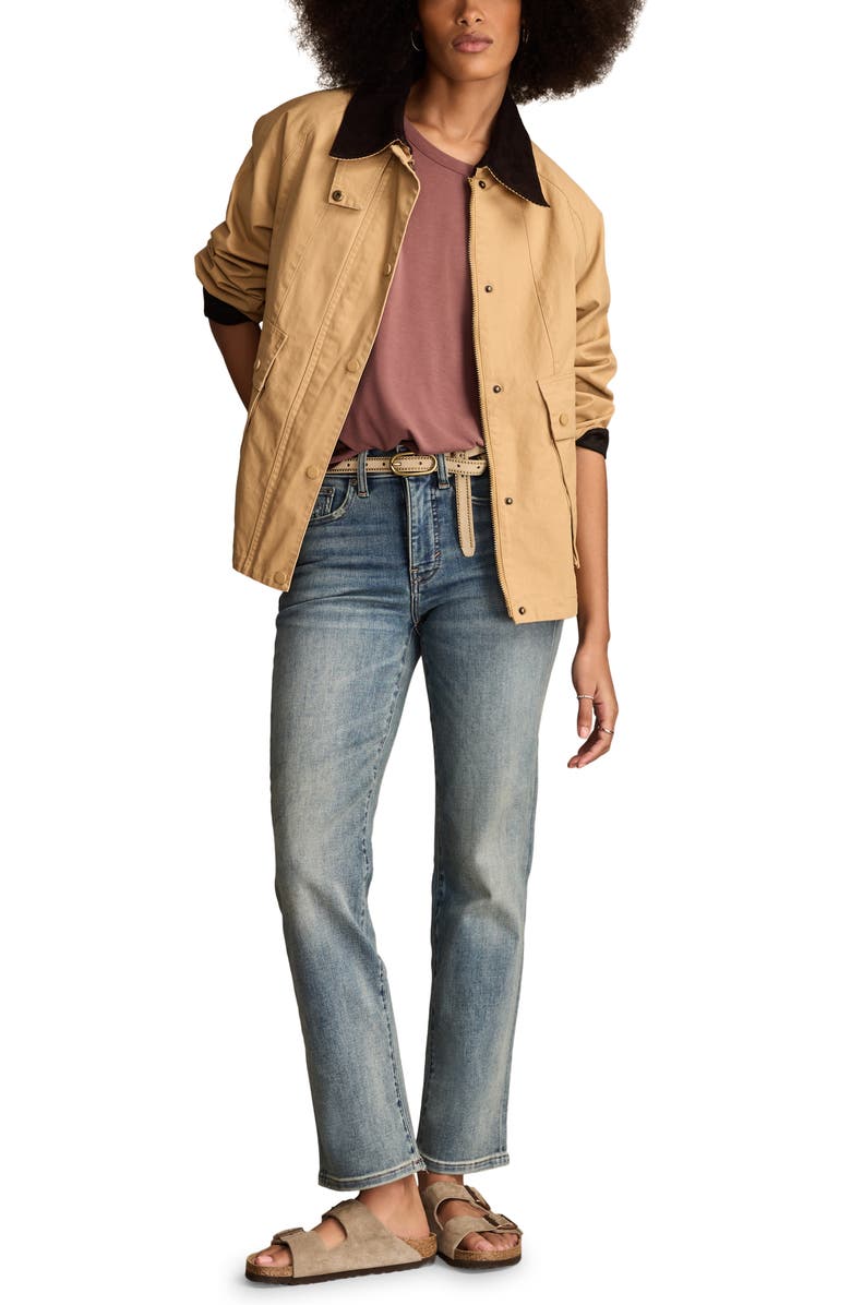 Lucky Brand Zoe Straight Leg Jeans, Alternate, color, Antigravity Wash