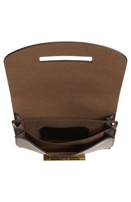 Allsaints Etta Leather Clutch In Red