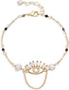 EYE CANDY LOS ANGELES Solenne Freshwater Pearl Bracelet