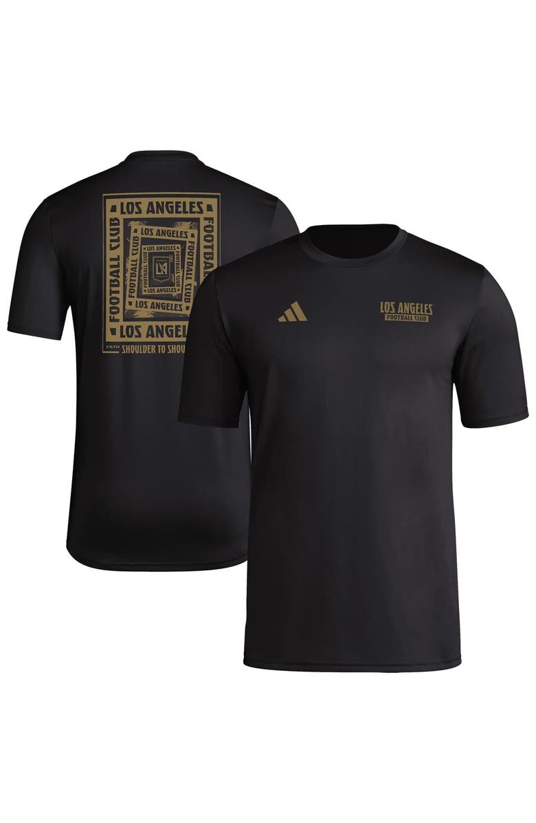 adidas Men's adidas Black LAFC Local Wrap T-Shirt, Alternate, color, Black