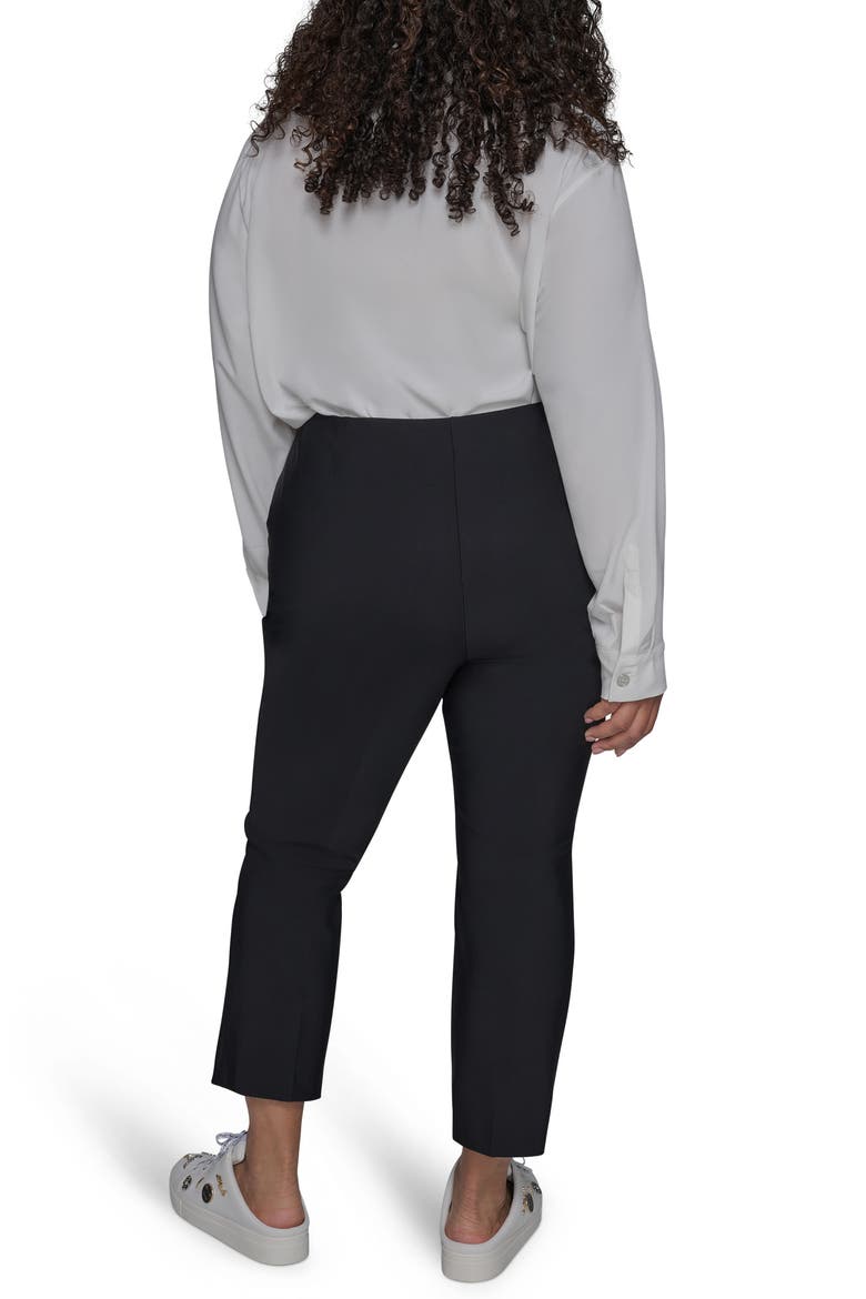 Double Zip Pants, Alternate, color, BLACK