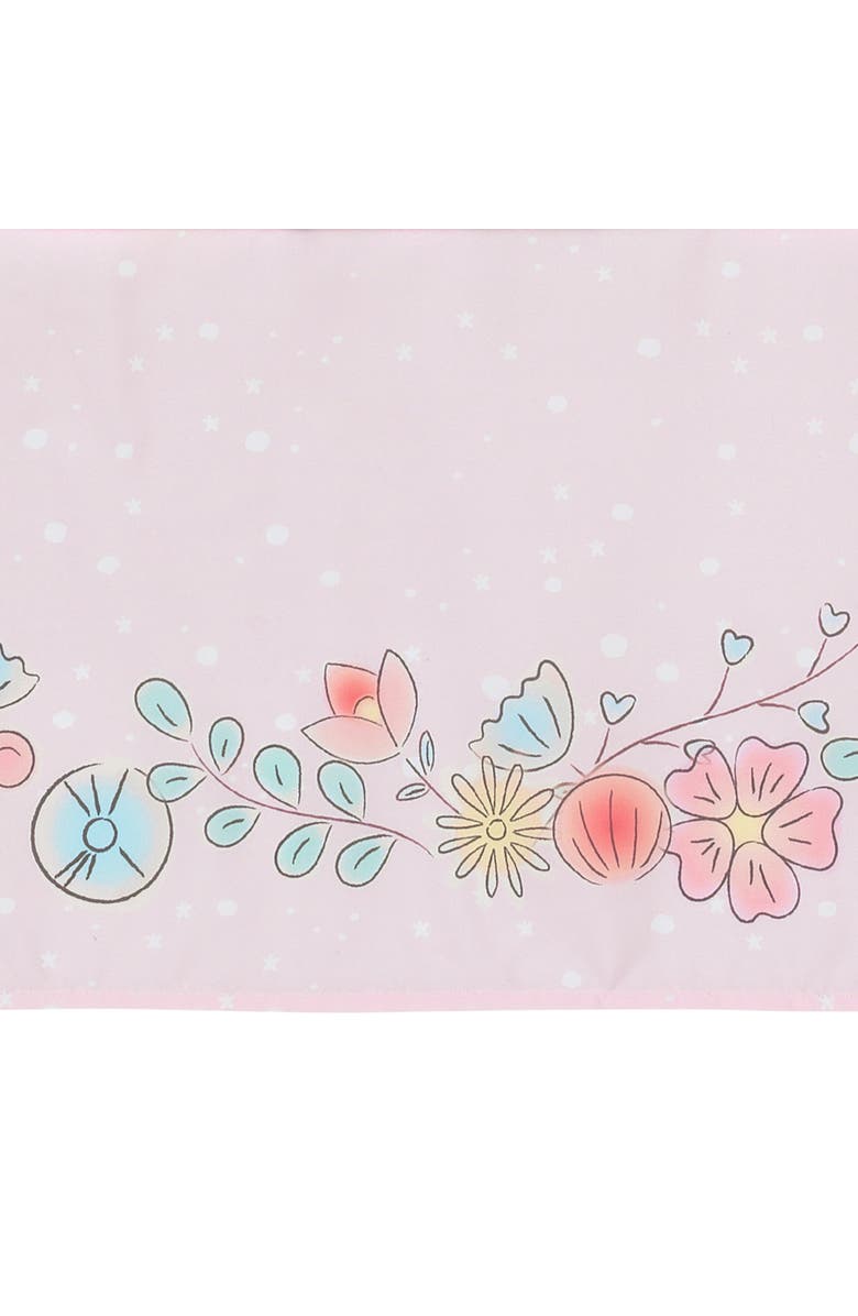 Lambs & Ivy Disney Princesses 3-Piece Nursery Baby Crib Bedding Set, Alternate, color, Pink