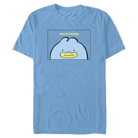 Men's KPop Demon Hunters Hello Friend Duck  Graphic T-Shirt