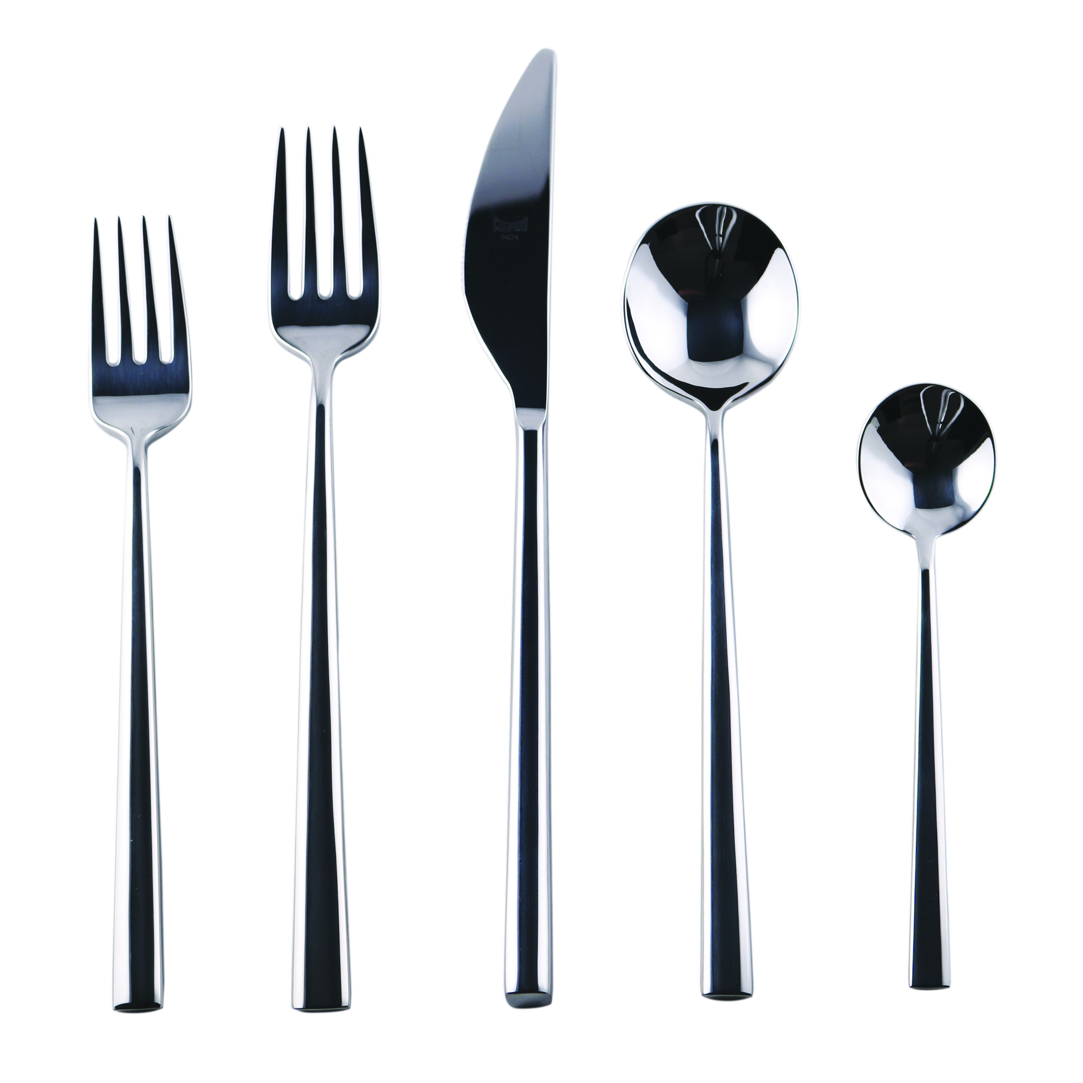 Mepra Movida Flatware Set In Silver