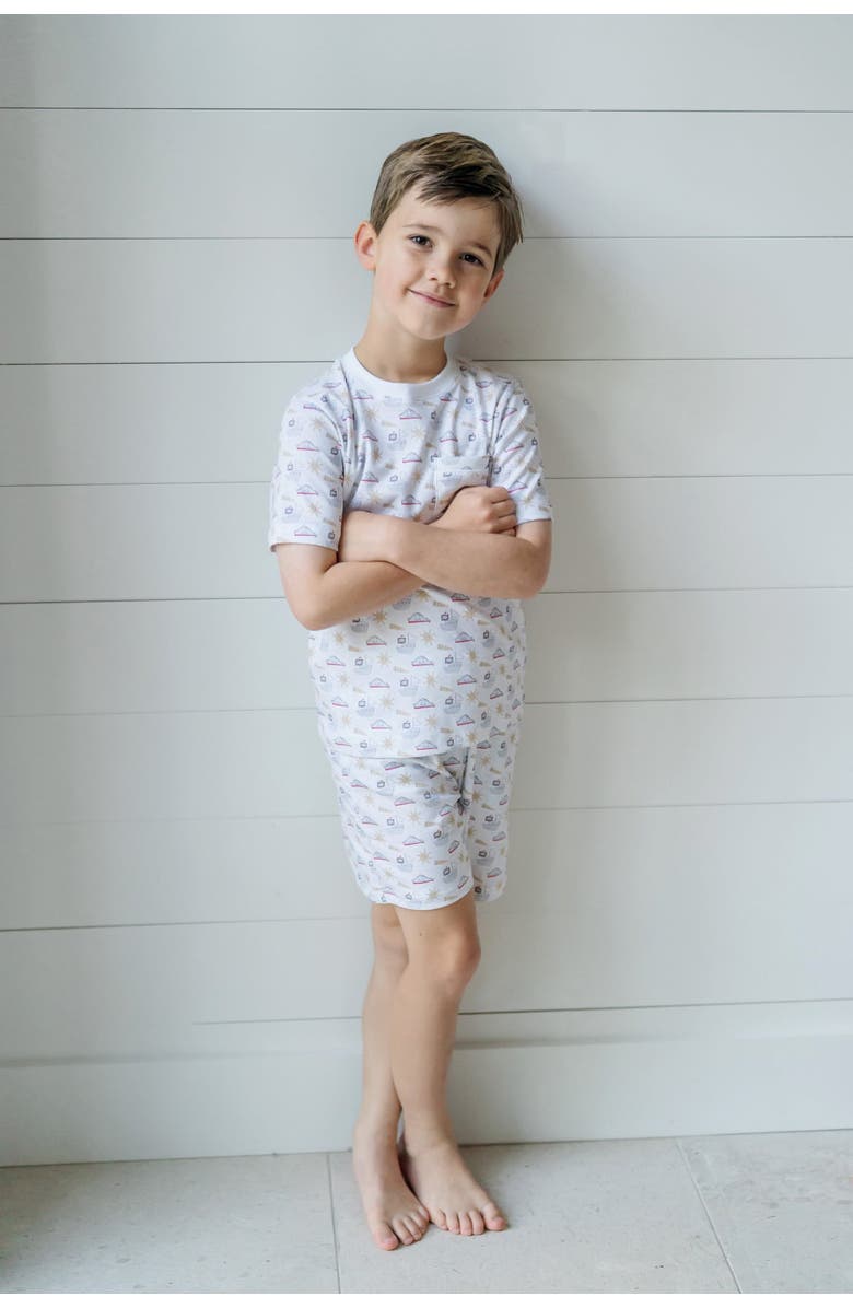 Lila and Hayes Charles Boys' Short Set, Alternate, color, Pirates