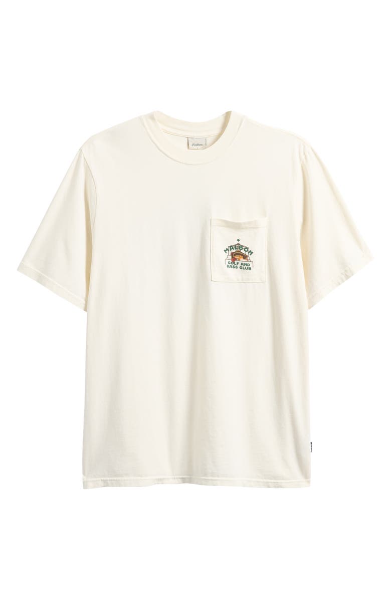 MALBON Vista Bass Cotton Graphic T-Shirt, Main, color, Ivory