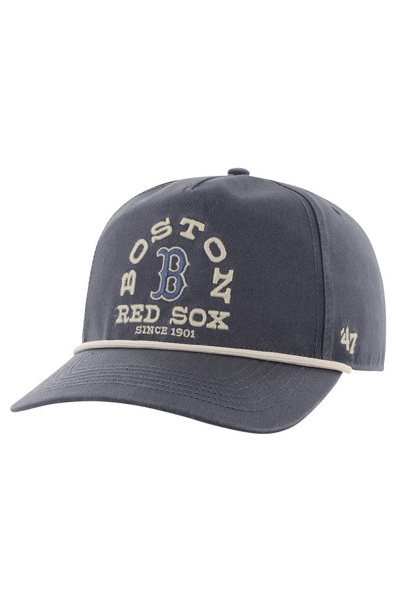 '47 Men's '47 Navy Boston Red Sox Canyon Ranchero Hitch Adjustable Hat, Main, color,
