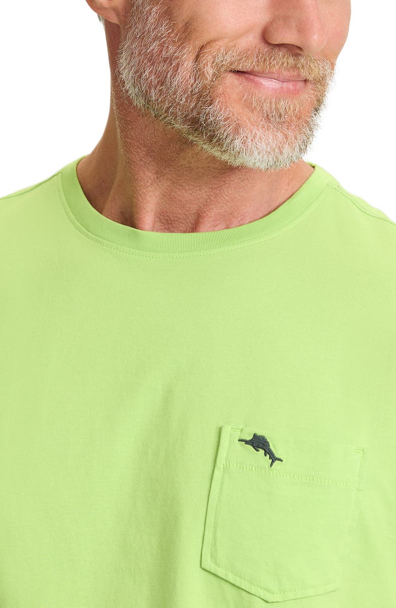 Tommy Bahama New Bali Sky Original Fit Pocket T-Shirt, Alternate, color, Tequila