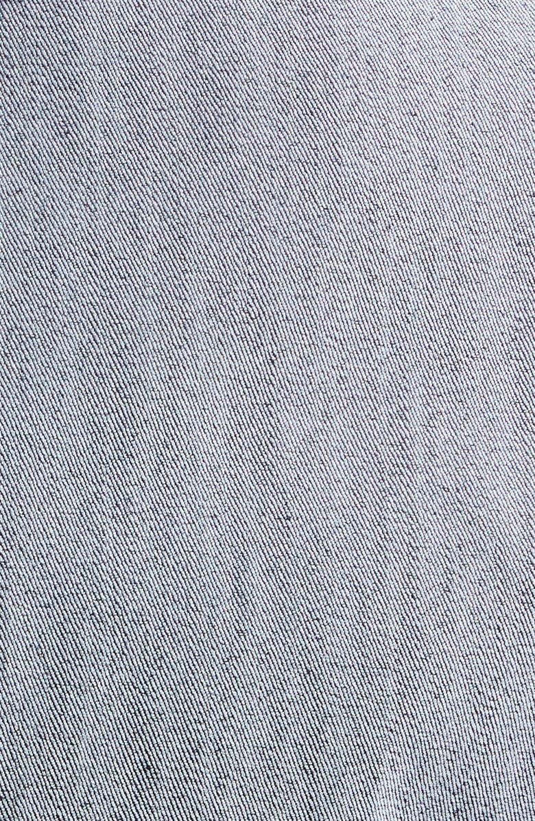 Cinq à Sept Sallie Fringe Detail Cotton Blend Denim Jacket, Alternate, color, 