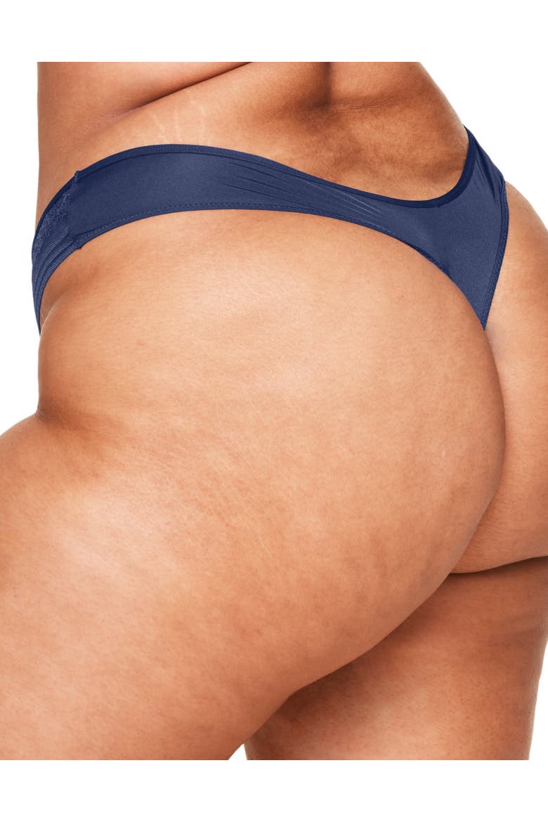 Amellia Thong Panties, Alternate, color, Dark blue
