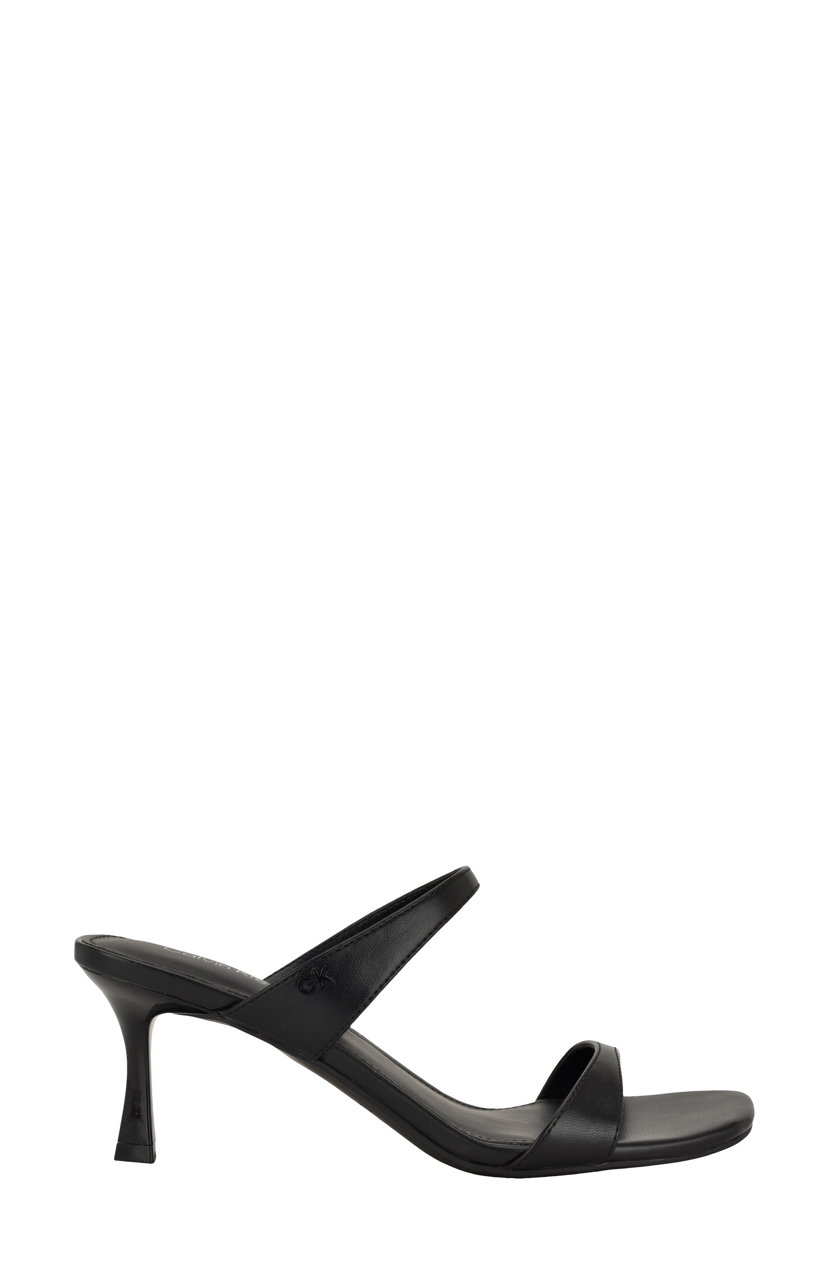 Danetta Slide Sandal, Alternate, color, BLACK