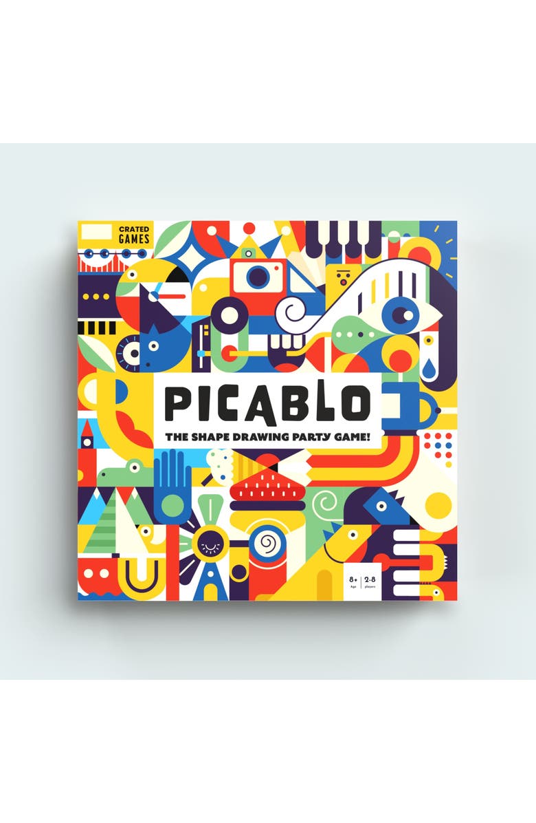 Crated Games Picablo The Shape Drawing Party Game, Alternate, color, Multicolored