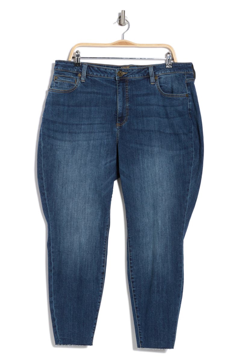 KUT from the Kloth Carlo Raw Hem Ankle Skinny Jeans, Alternate, color, Everlasting