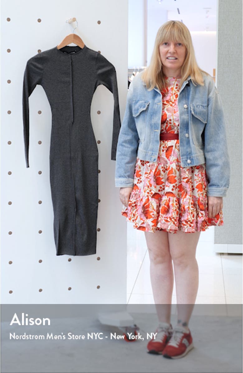 Snatched Me In Long Sleeve Body-Con Dress, sales video thumbnail