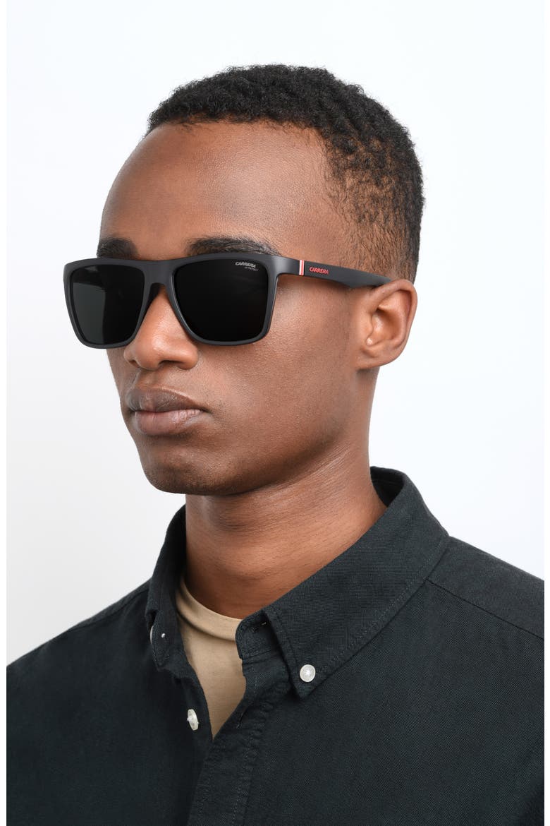 Gender Inclusive 5047/S Rectangle Sunglasses, Alternate, color, BLACK