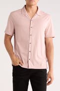John Varvatos Brewer Cotton Camp Shirt