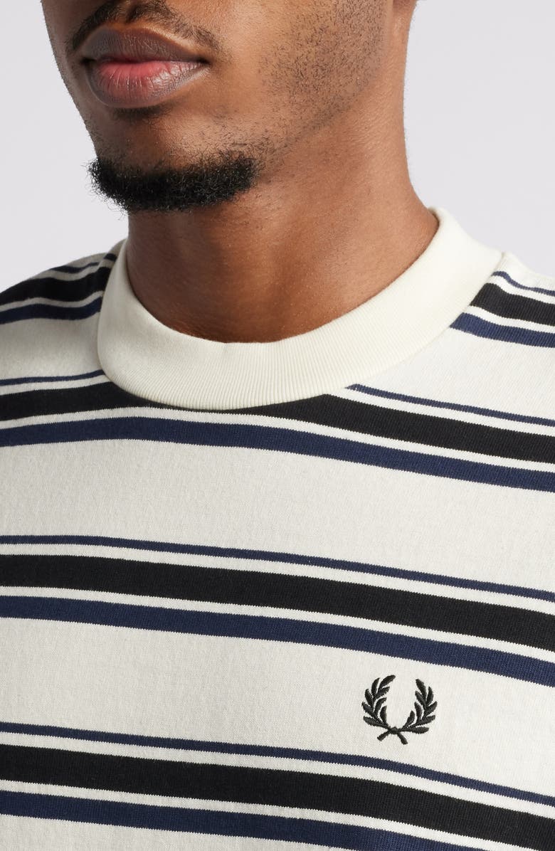 Fred Perry Stripe Relaxed T-Shirt, Alternate, color, 