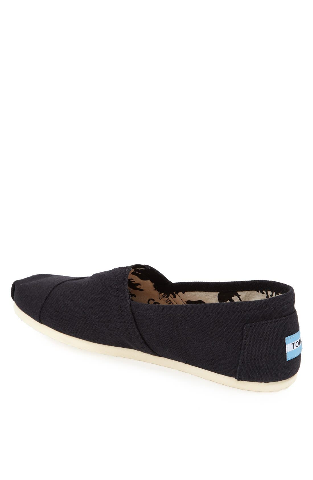 TOMS Classic Canvas Slip-On, Alternate, color, 