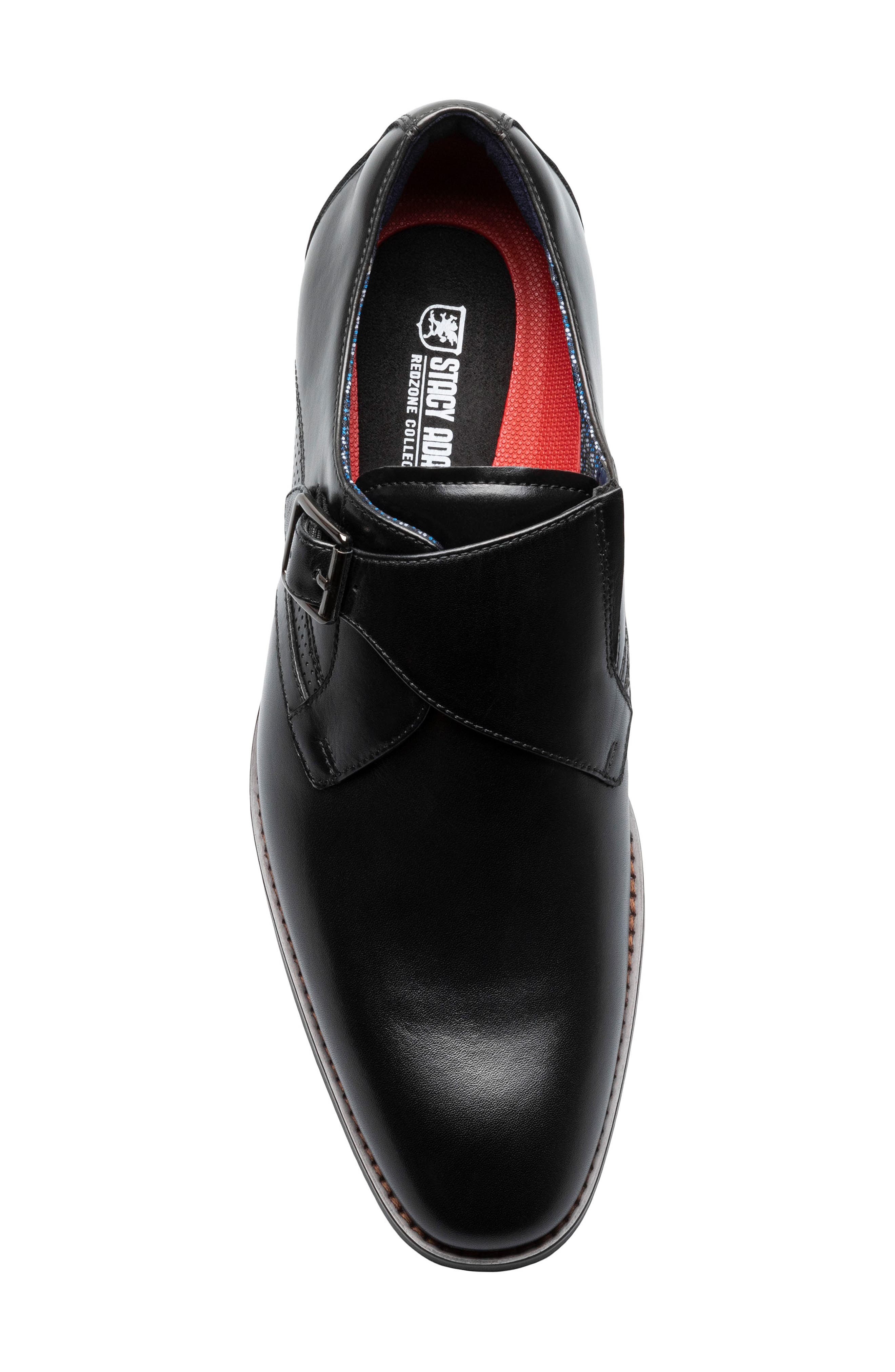 Stacy Adams Karcher Plain Toe Monk Strap Shoe, Alternate, color, 