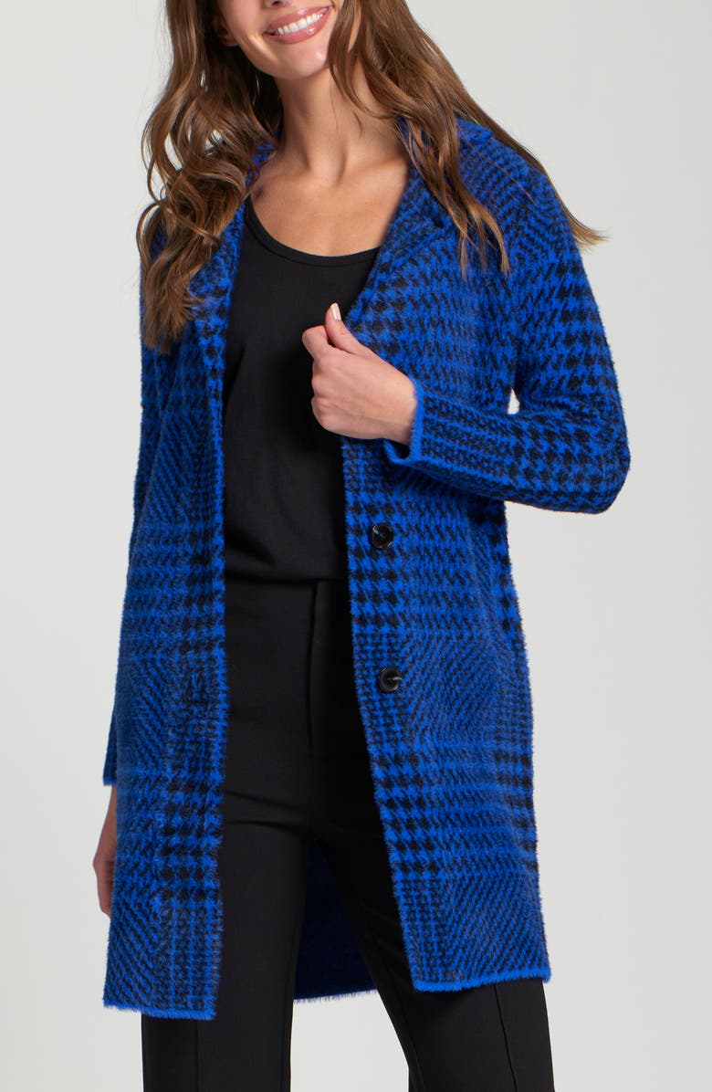 APNY Plush Houndstooth Jacket, Main, color, 